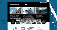 Desktop Screenshot of aktivitetsteamet.se